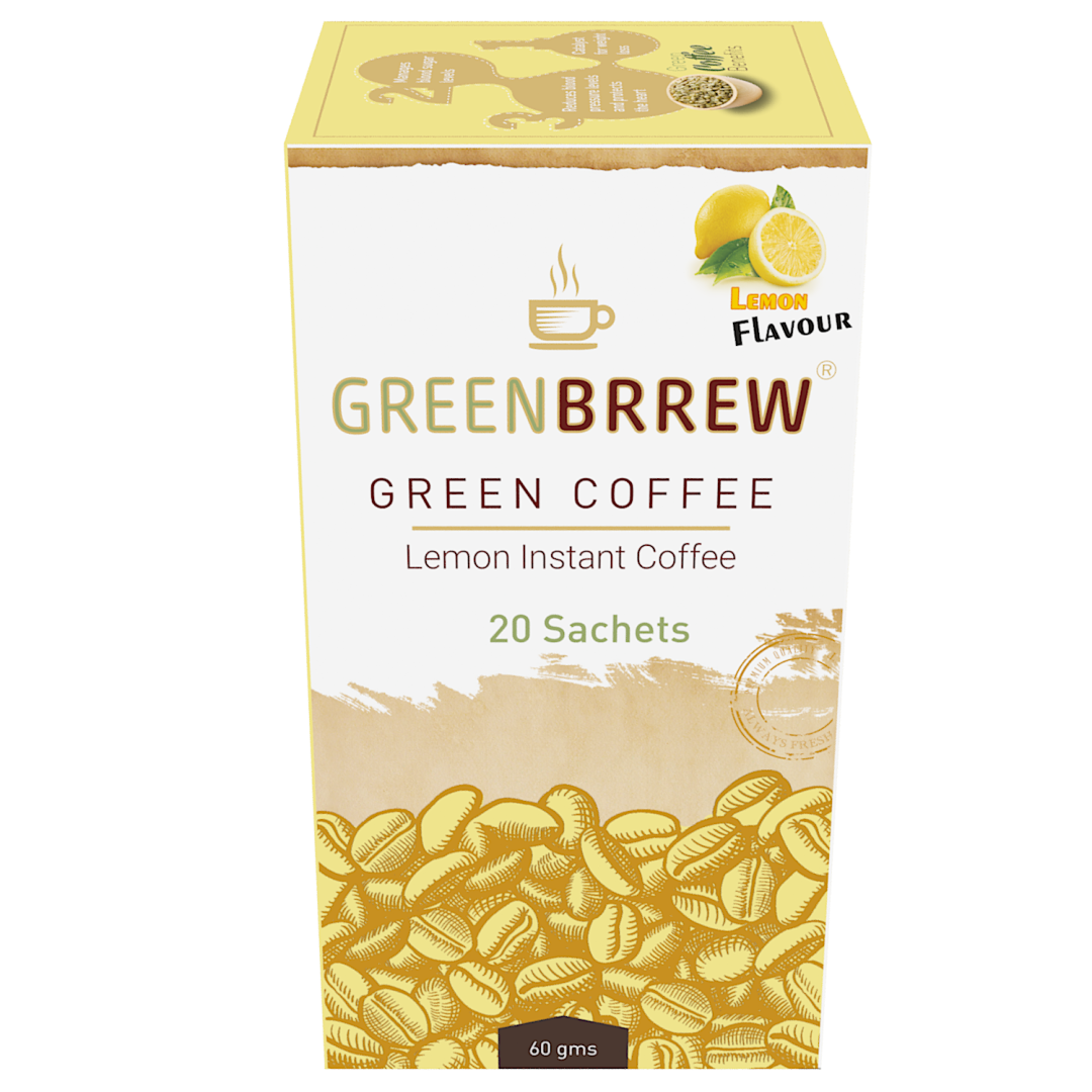 Instant Lemon Green Coffee - Front Image