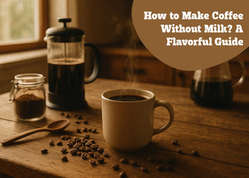 How to make coffee without milk