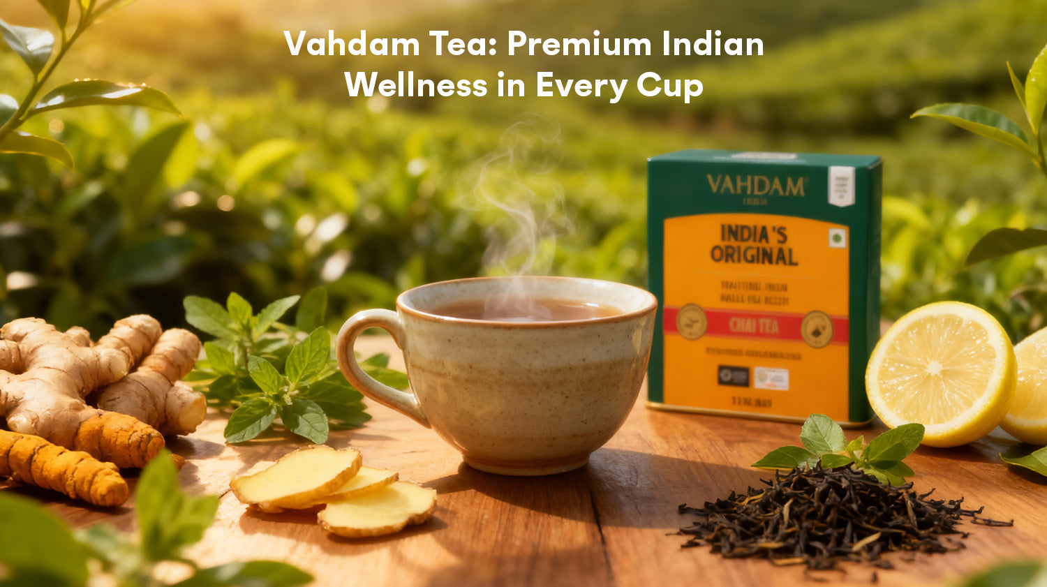 Vahdam tea