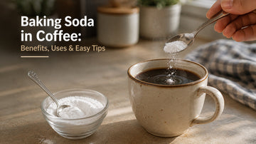 baking soda in coffee
