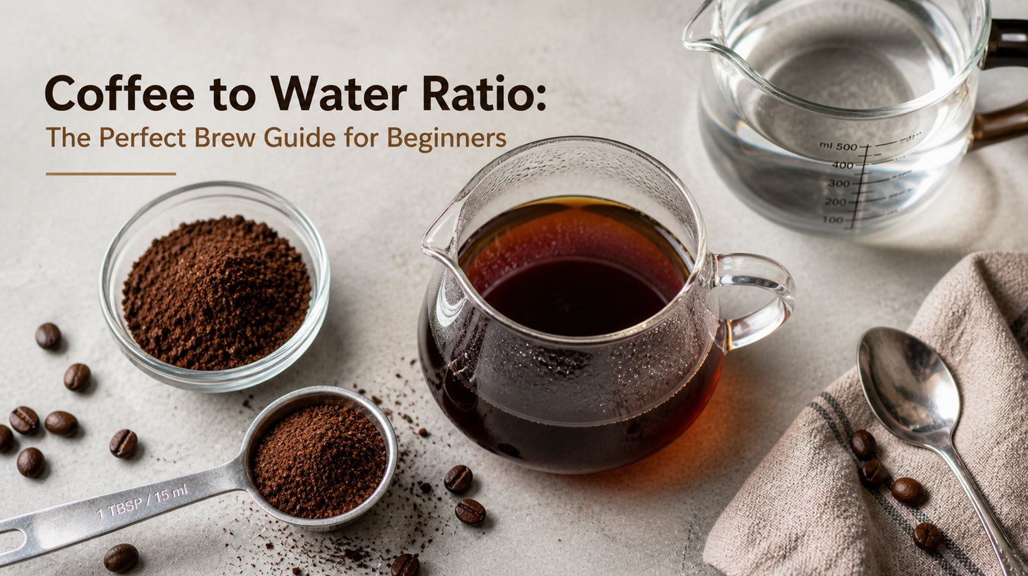 Coffee to Water Ratio: The Perfect Brew Guide for Beginners