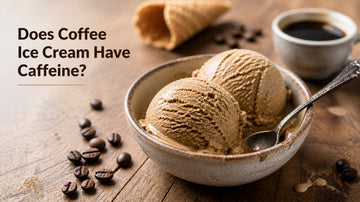 does coffee ice cream have caffeine