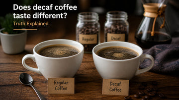 does decaf coffee taste different