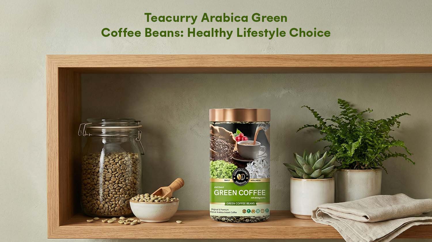 Teacurry Arabica Green Coffee Beans