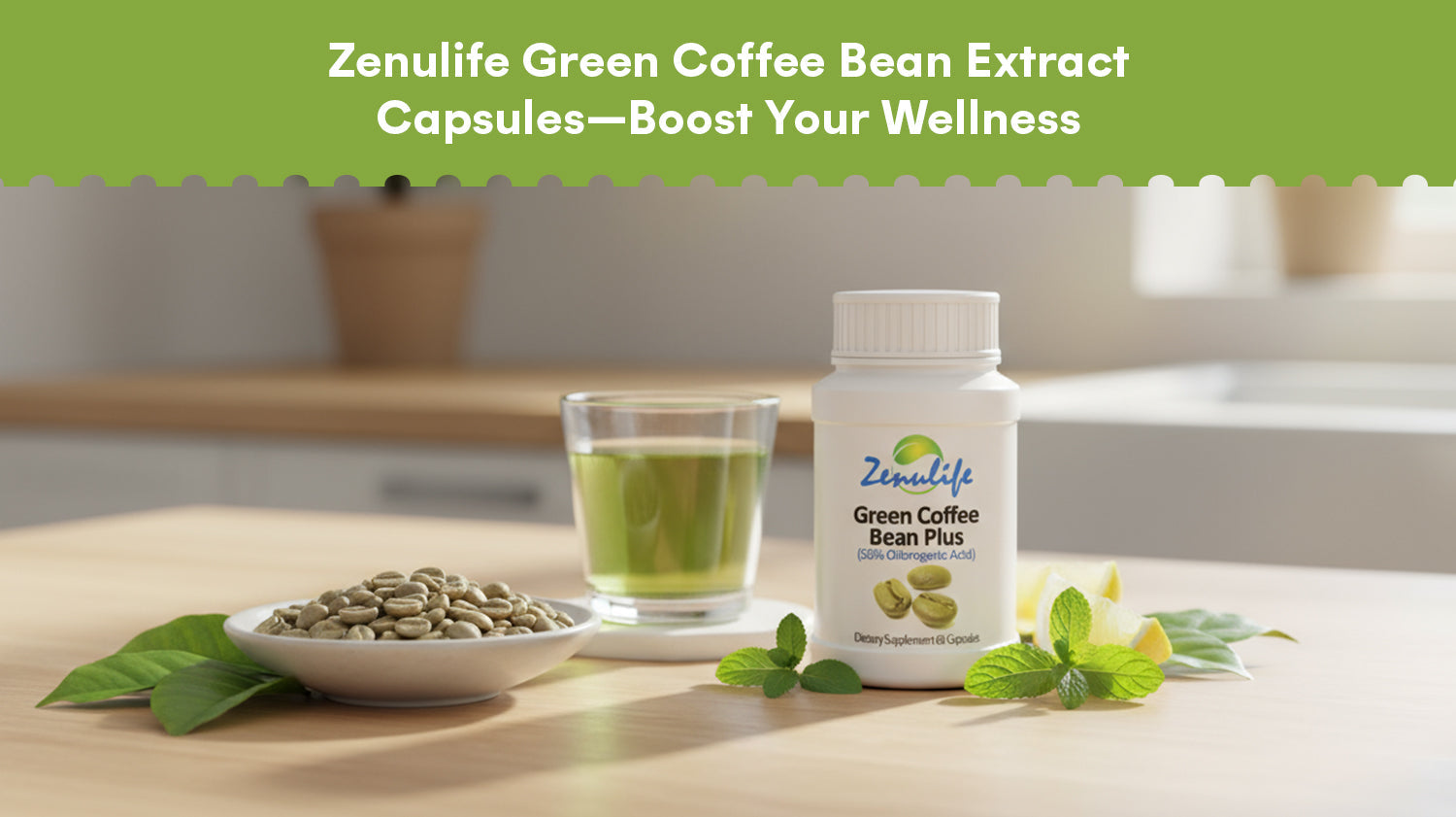 Zenulife Green Coffee Bean Extract Capsules
