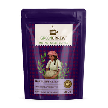 Instant Green Coffee – Hazelnut Flavor, 250gm