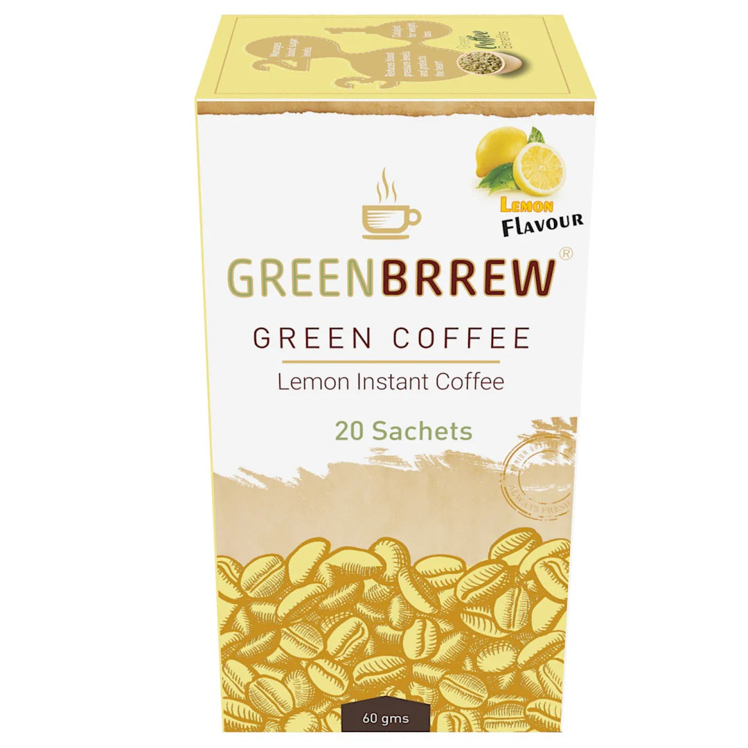 Instant Lemon Flavour of Green Coffee