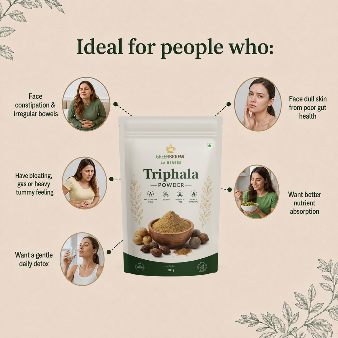 Pure Triphala Powder 100g