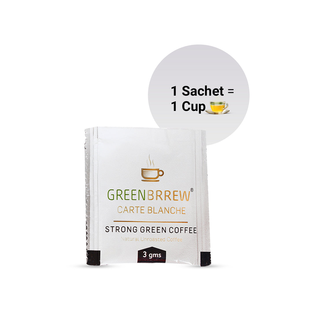 Instant Green Coffee (Strong, 20 Sachets)